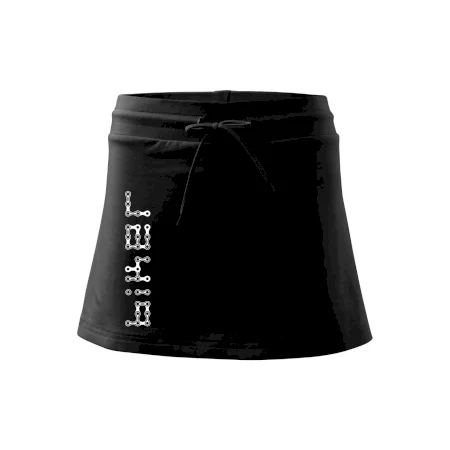 Biker nápis na výšku reťaz