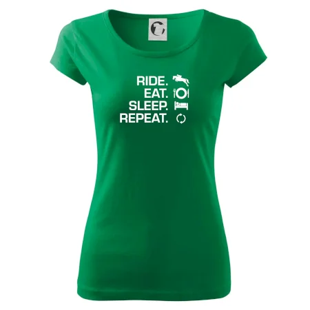 Ride Eat Sleep Repeat Kôň