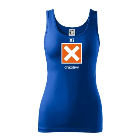 Xi Dráždivý - Výstražná tabuľka na tričku