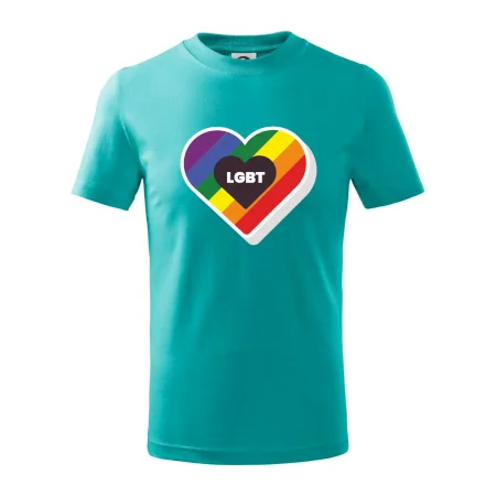 LGBT srdce dúhové