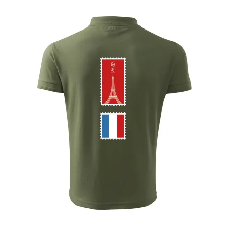 Paríž známka farebná