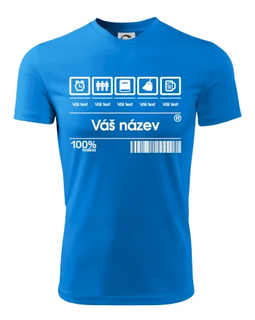 Čárový kód - Vlastní text