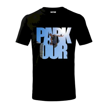 Parkour nápis nebo