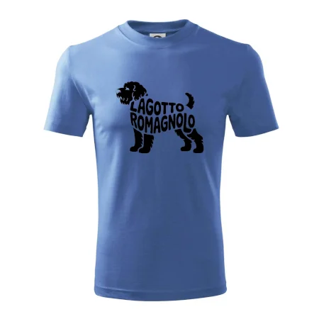Lagotto romagnolo nápis v tele