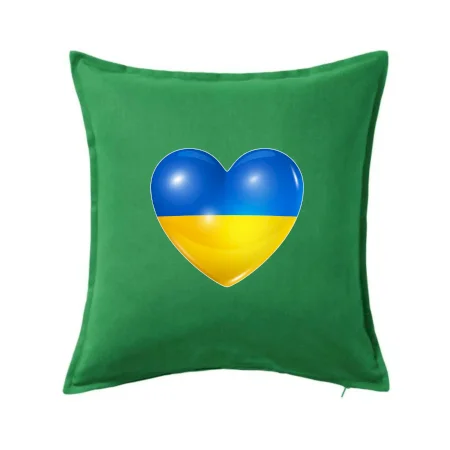 Ukrajina srdce vlajka