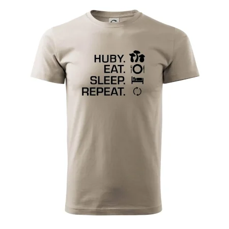 Huby Eat Sleep Repeat