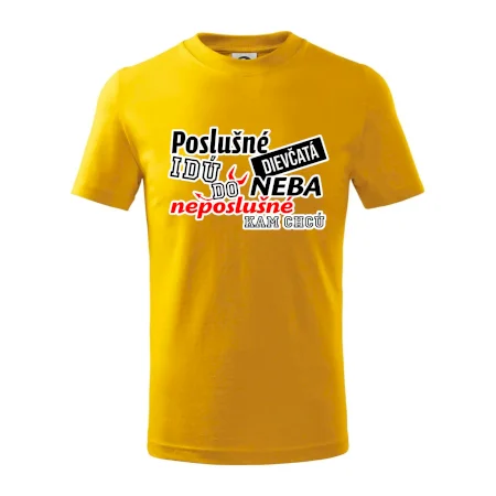 Poslušné dievčata idú do neba