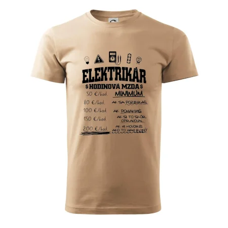 Hodinová mzda elektrikár