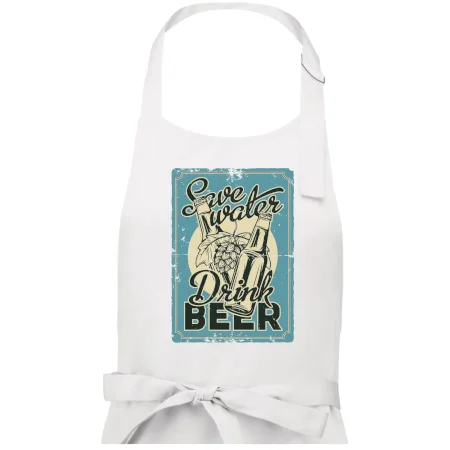 Save water drink beer poster