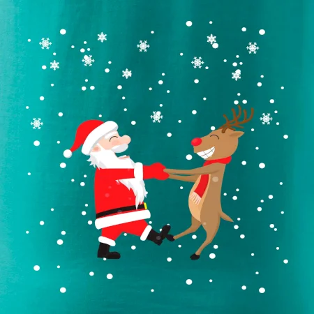 Tancujúci Santa a sob