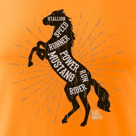 Horse mustang
