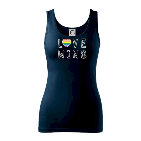 Love wins nápis