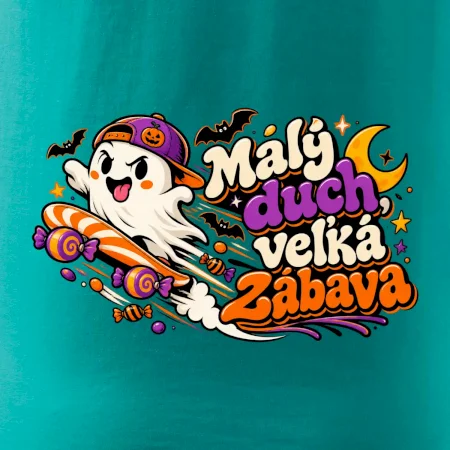 Malý duch veľká zábava na skateboarde