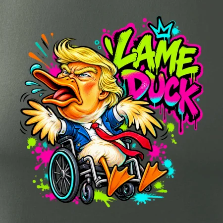 Trump lame duck graffiti