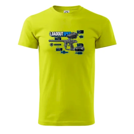 Technický výkres výstroja pre paintball