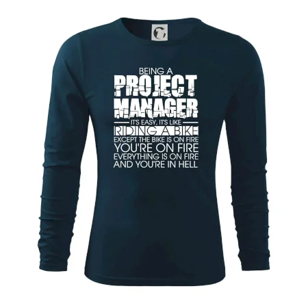 Being A Project Manager - bike