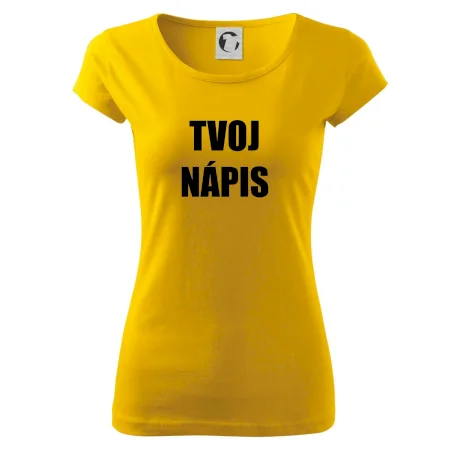 Tvoj vlastný nápis - tlačiaci