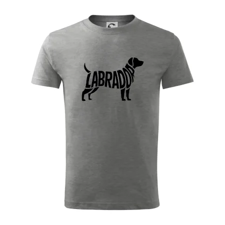 Labrador nápis v tele