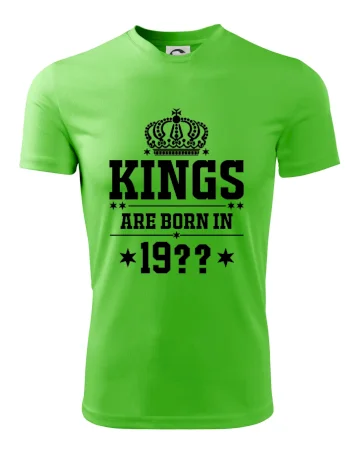 Kings are born in vlastný ročník