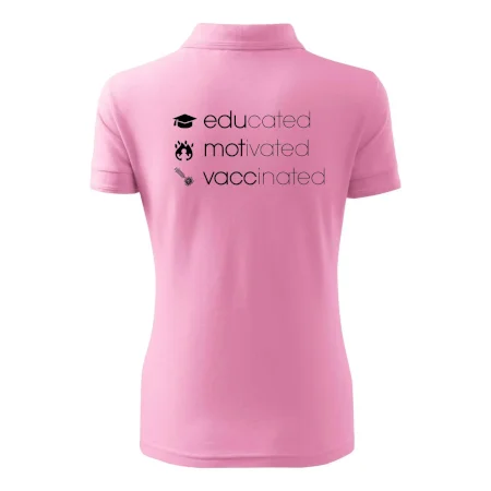 Educated motivated vaccinated