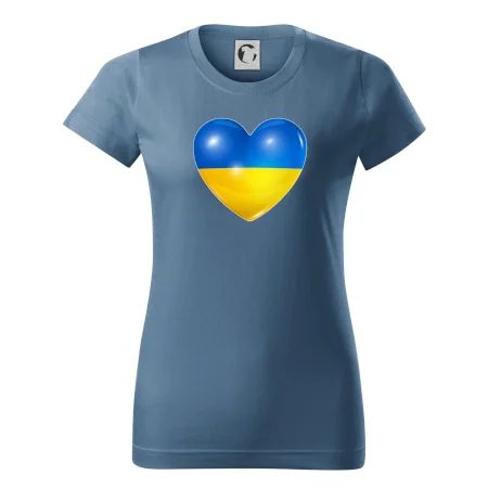 Ukrajina srdce vlajka