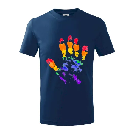 LGBT hand print