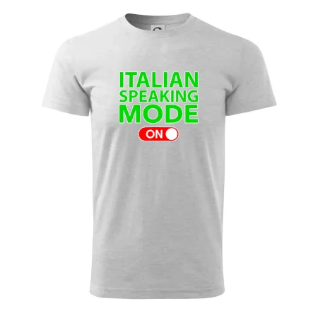 Italian speaking mode - ON