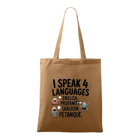 I speak 4 language - Petanque