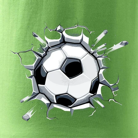 Futbalová lopta v triku