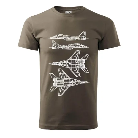 Mig 29 Fulcrum - obrys