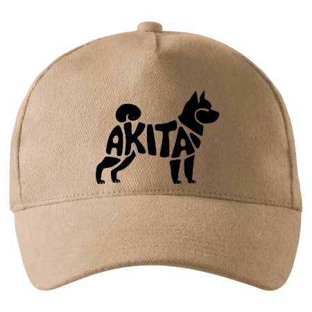 Akita Inu - Nápis v tele