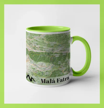Hrnček mapa Malá Fatra