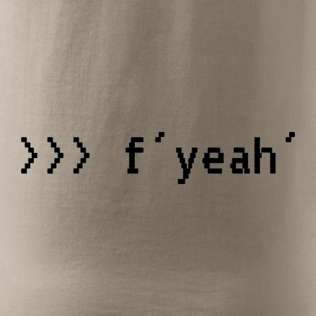 Python  f yeah