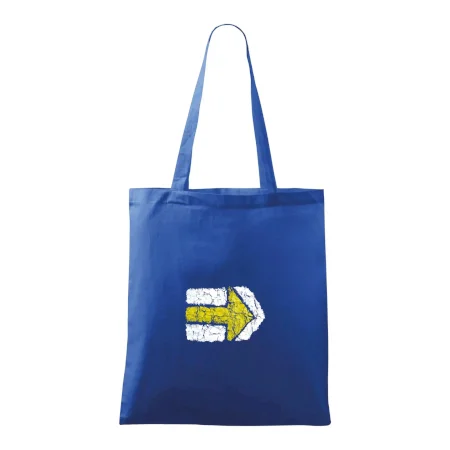Párová turistická značka žlutá