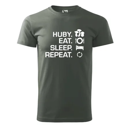 Huby Eat Sleep Repeat