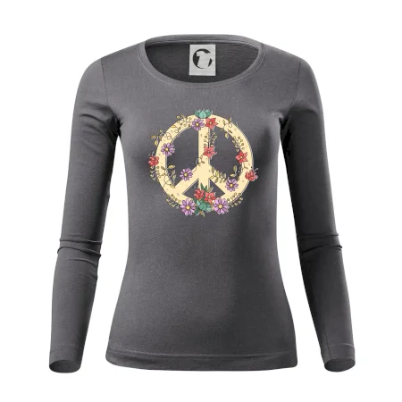 Peace symbol pieskový