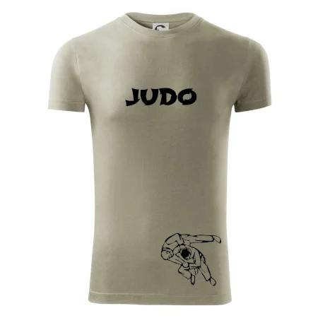 Judo nápis + postavy
