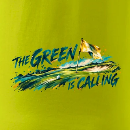 The green is calling malovaný golf