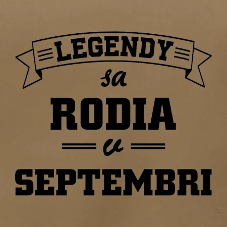 Legendy sa rodia v septembri