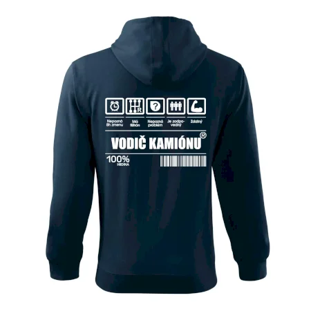 Čiarový kód - Vodič kamiónu