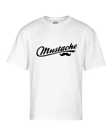 Mustache - nápis