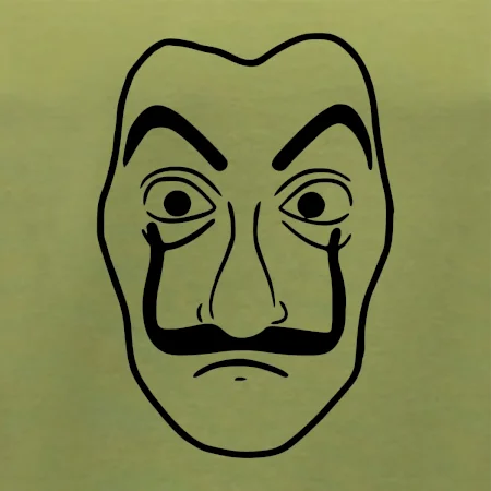 Maska do tlačiarne peňazí
