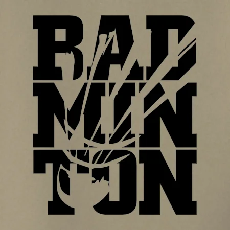 Badminton nápis