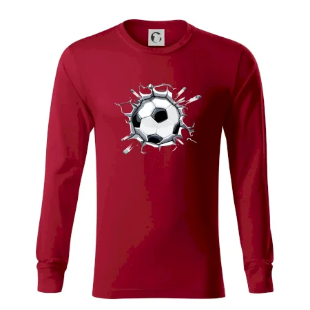 Futbalová lopta v triku