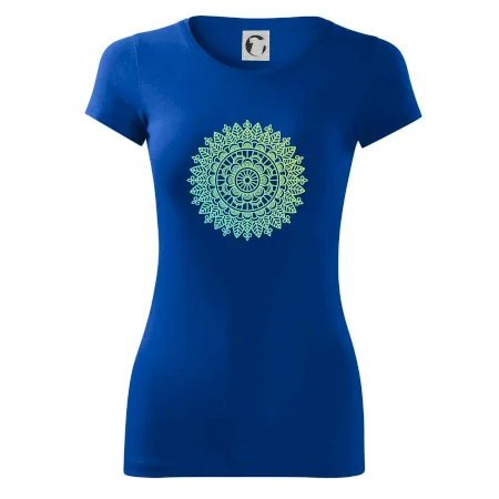 Mandala zelenožlutá