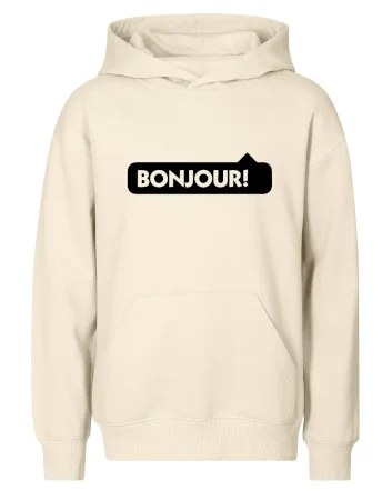 Nápis Bonjour