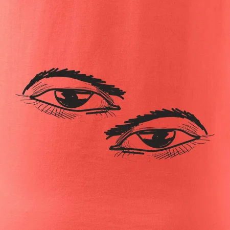 Párový motív - oko prižmúrené