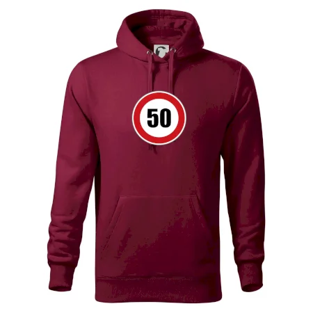 Dopravná značka - obmedzenie rýchlosti 50
