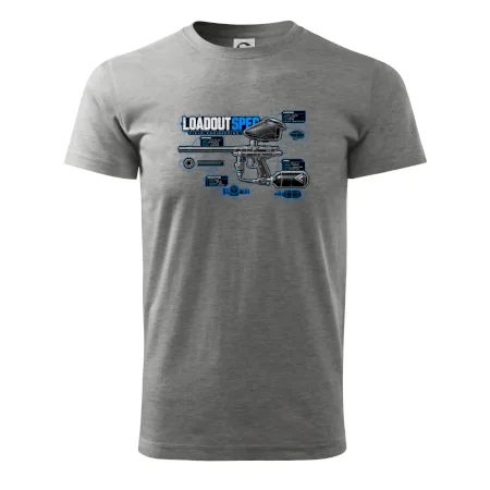 Technický výkres výstroja pre paintball