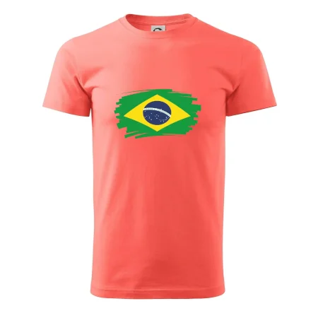 Brazília vlajka štetkou